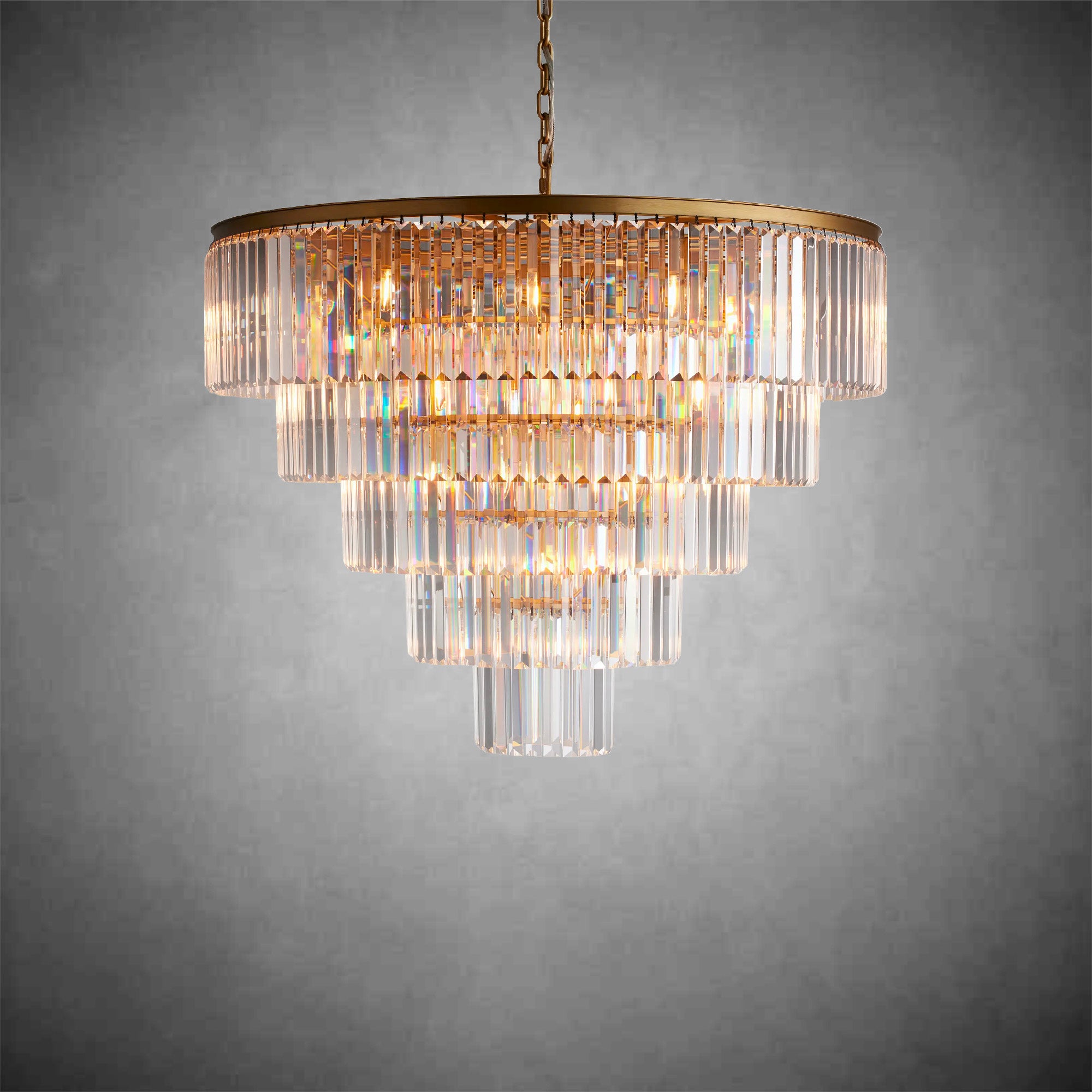 Leyland Tiered Round Chandelier