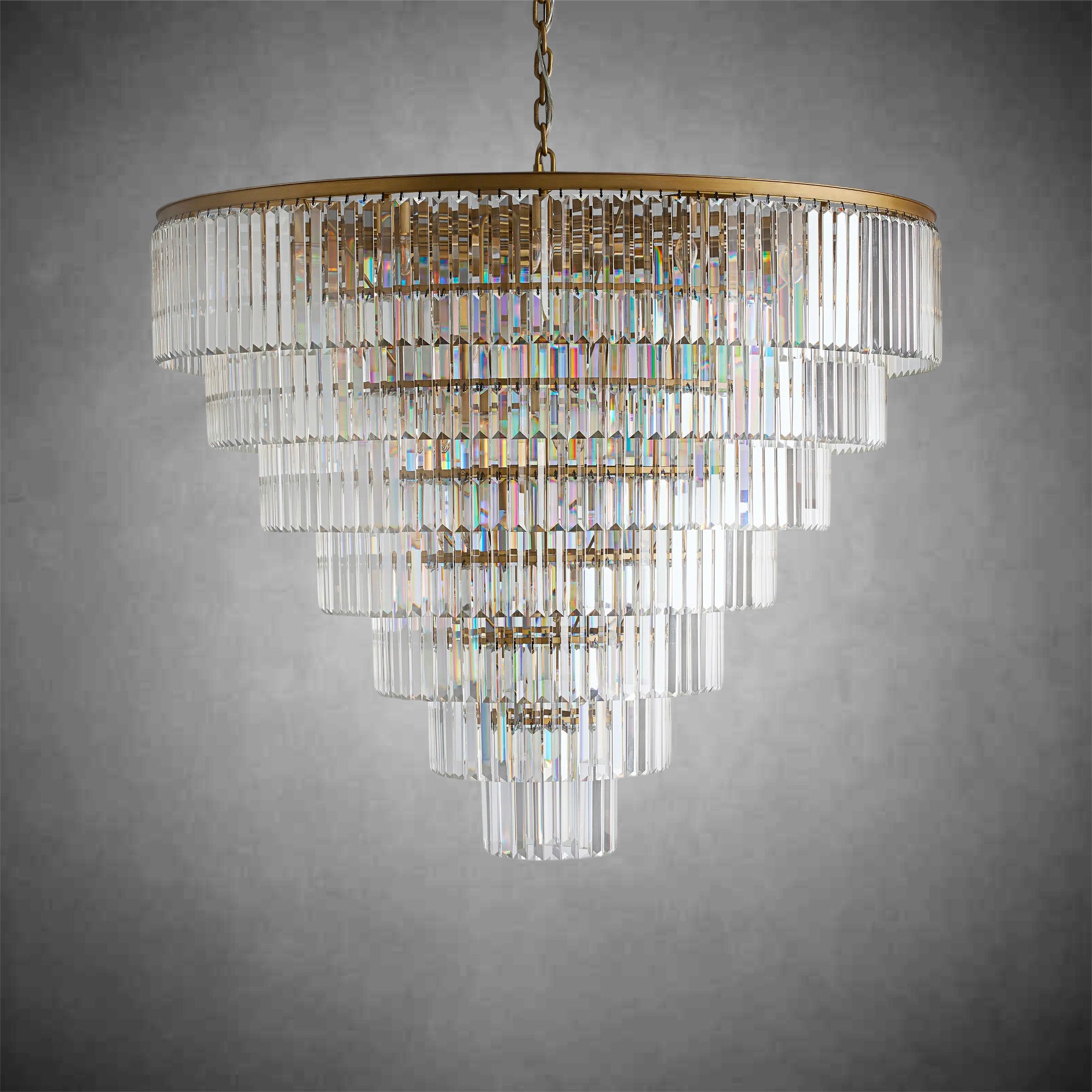 Leyland Tiered Round Chandelier