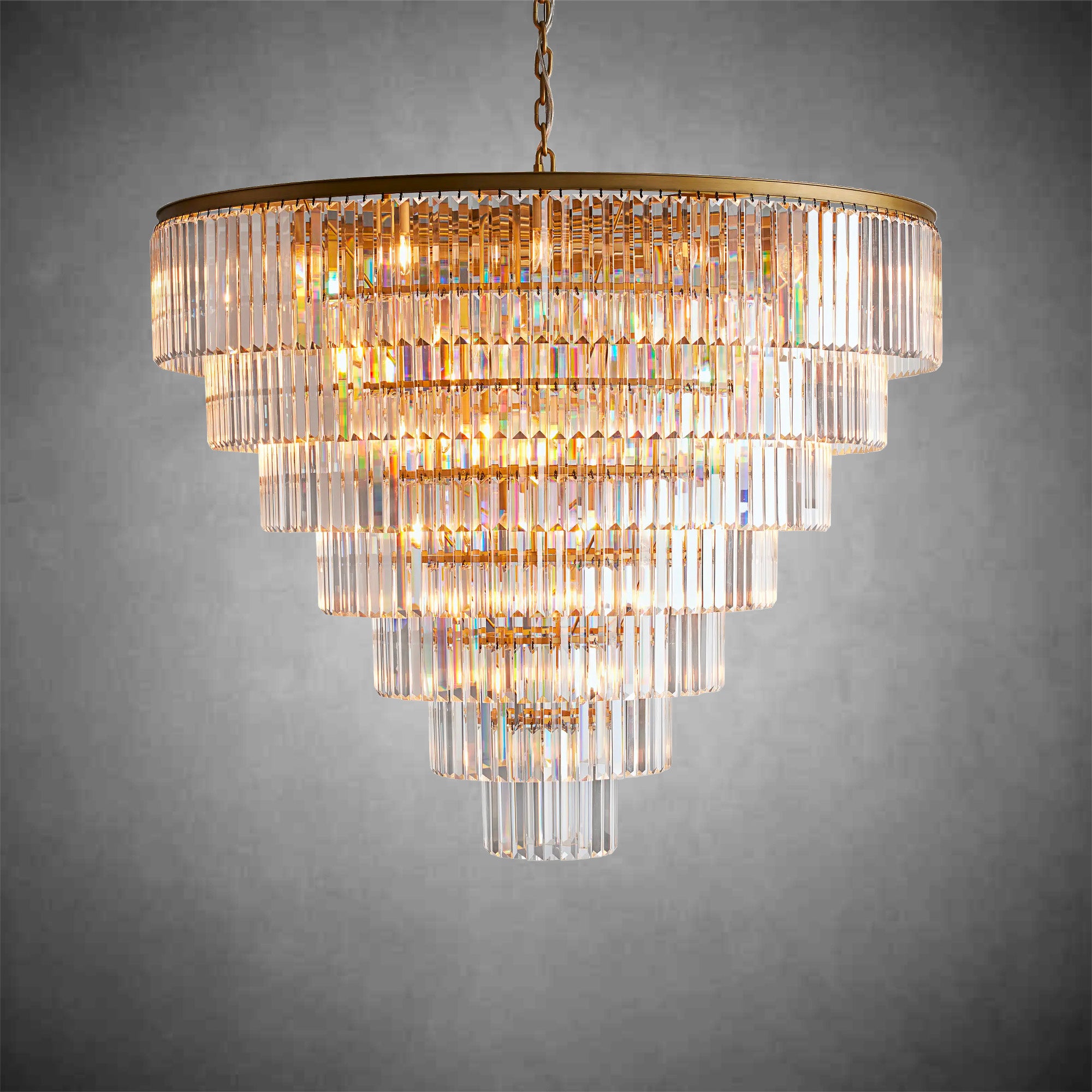 Leyland Tiered Round Chandelier
