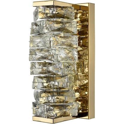Irregular Crystal Block Wall Sconce