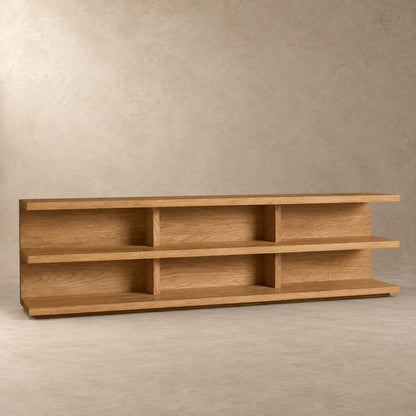 Contemporary Wood Console Table by Happyarcadian