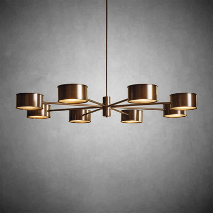 Doriselle Metal Round Chandelier