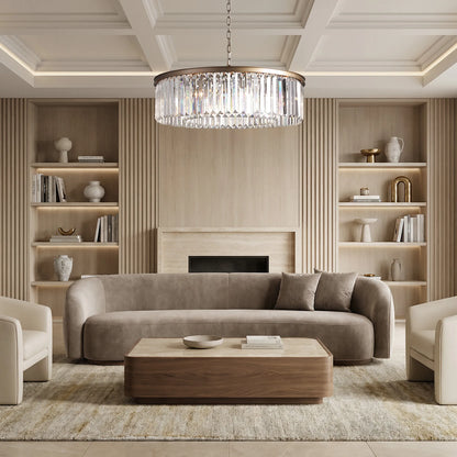 Lenthorne Crystal Round Chandelier