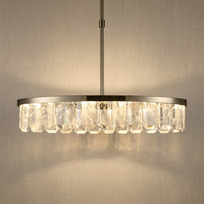 Selene Linear Crystal Chandelier