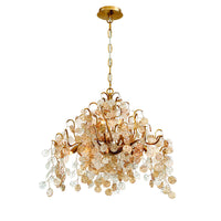 Campobasso 11-Light 33" Chandelier, Gold Finish