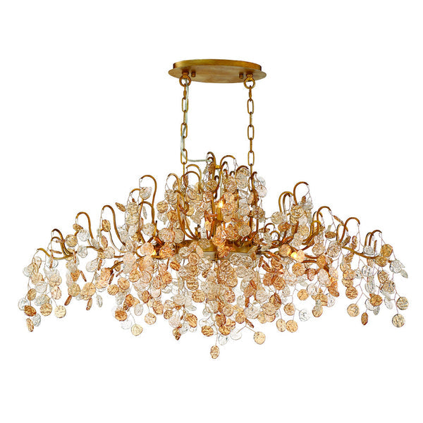 Campobasso 10-Light 45" Chandelier, Gold Finish