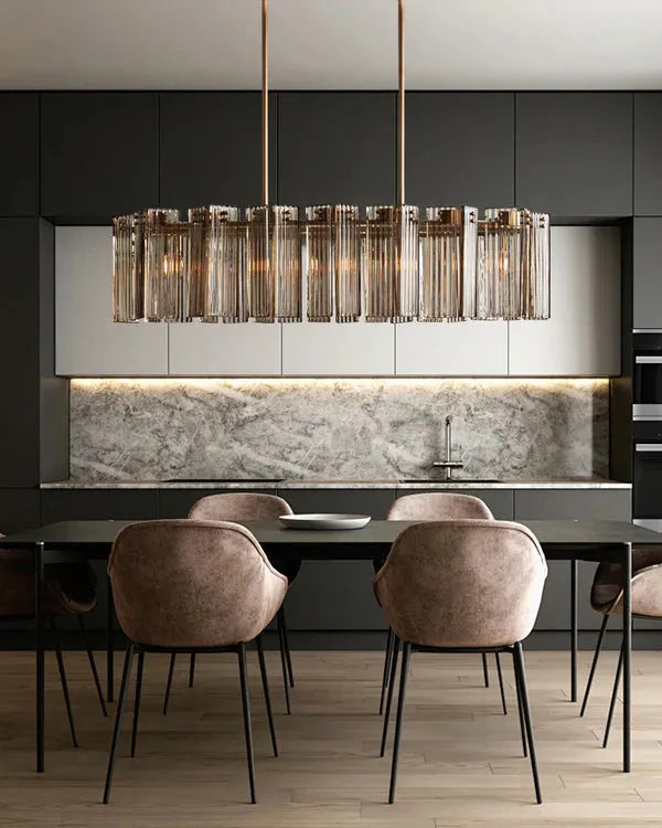 Delsie Oval 2 Tiered Chandelier