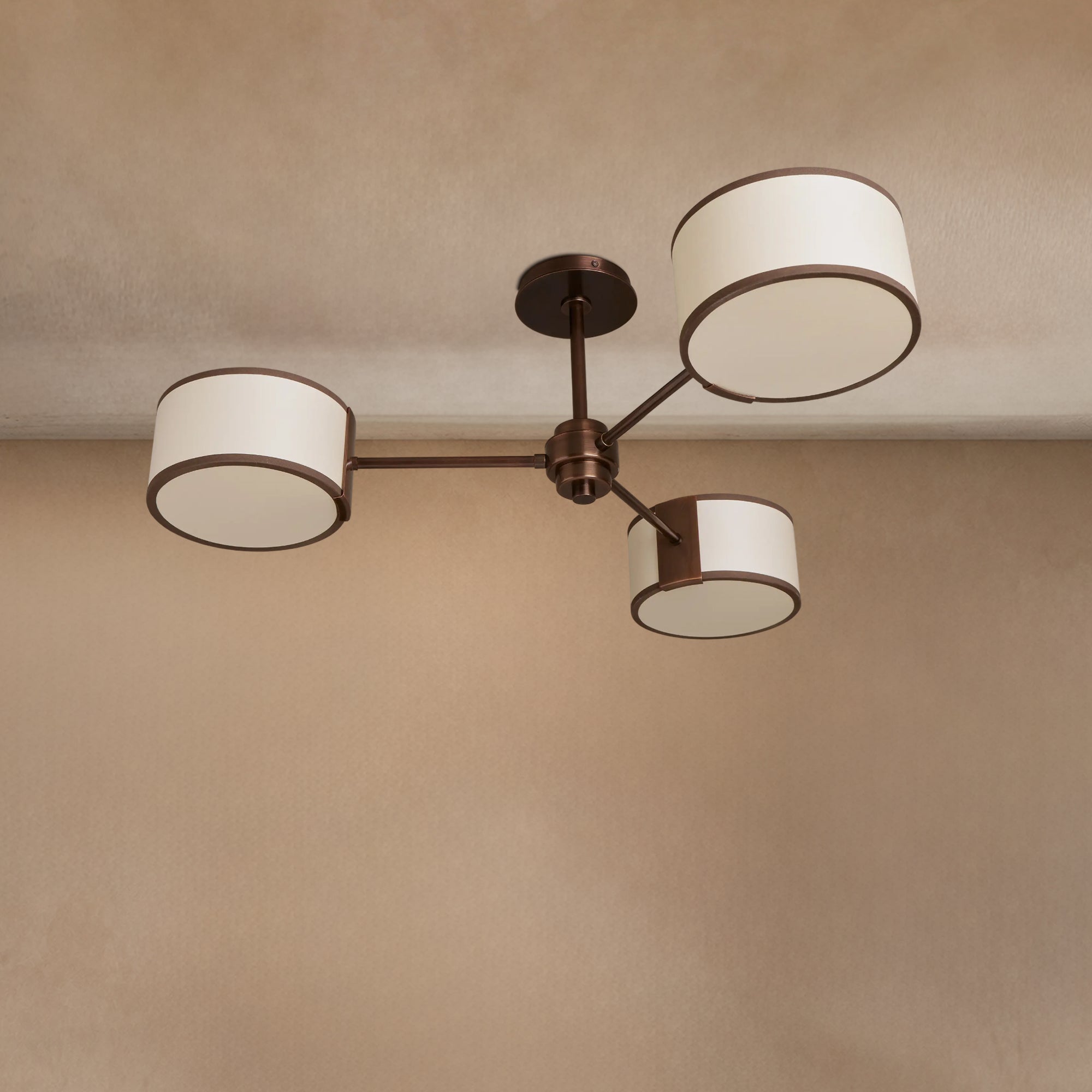 Daphne Fabric Flush Mount