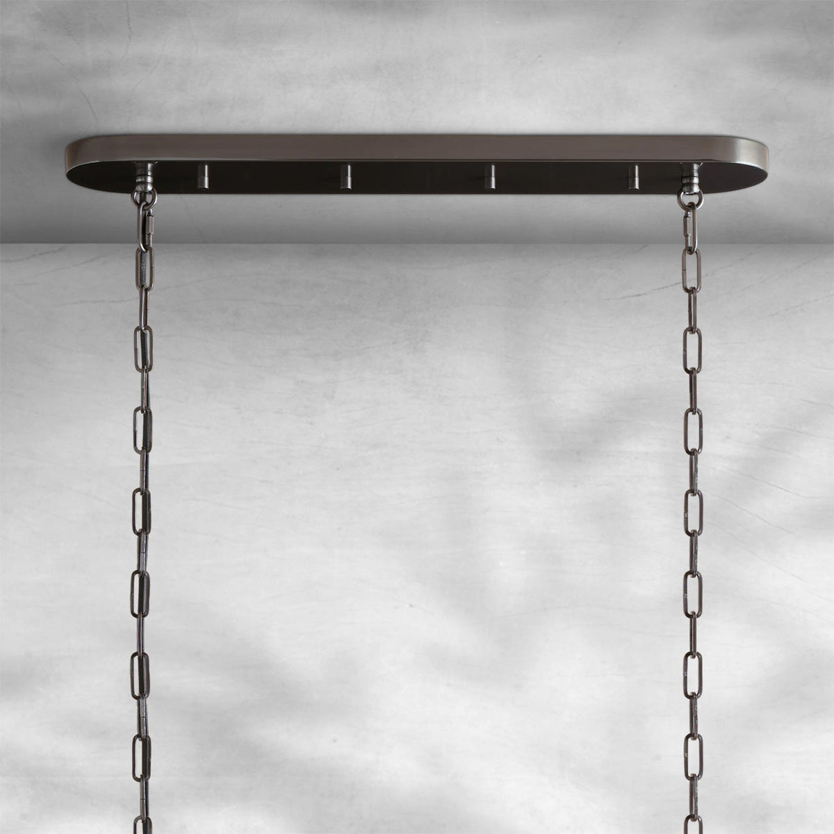 Glacien Oval Chandelier 54"W/65"W