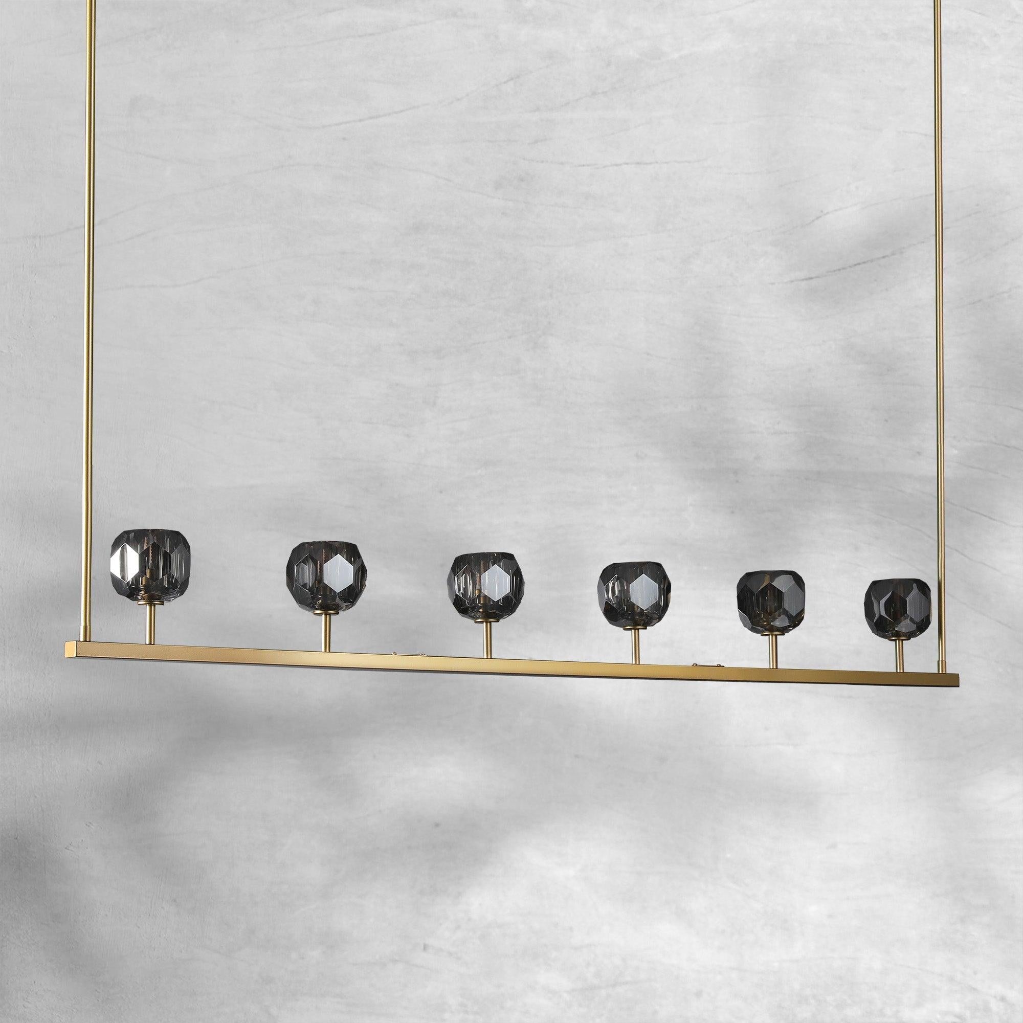 Bruma Ball Linear Chandelier 48” 60"