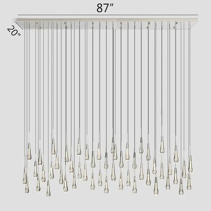 Sorenza Linear Chandelier 37"50"70"87"120"