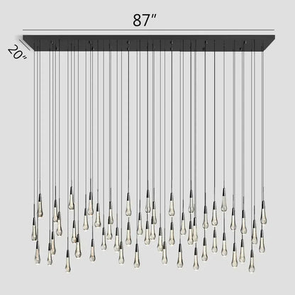 Sorenza Linear Chandelier 37"50"70"87"120"