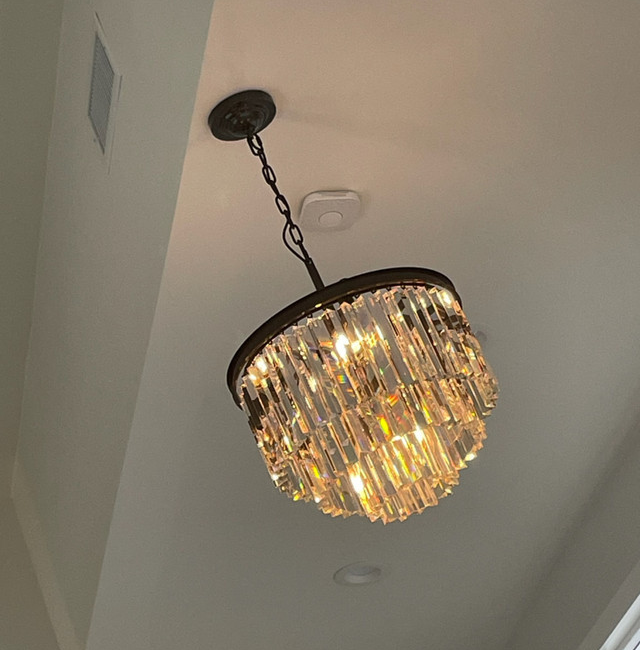 JC French Classicm Series K9 Crystal Round / Linear Chandelier