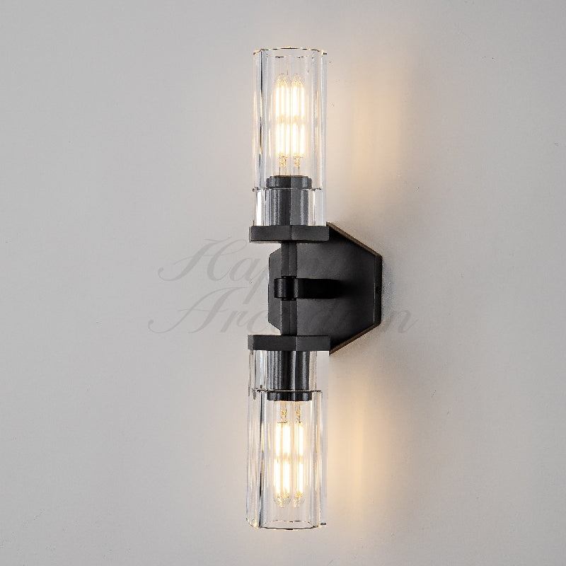 HA Lirael Hexagonal Linear Short Wall Sconce