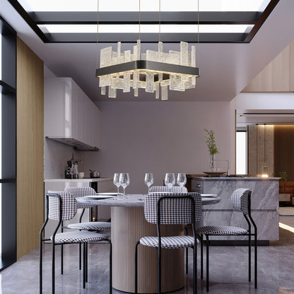 Lyra Glass Pendant Light 19.7"