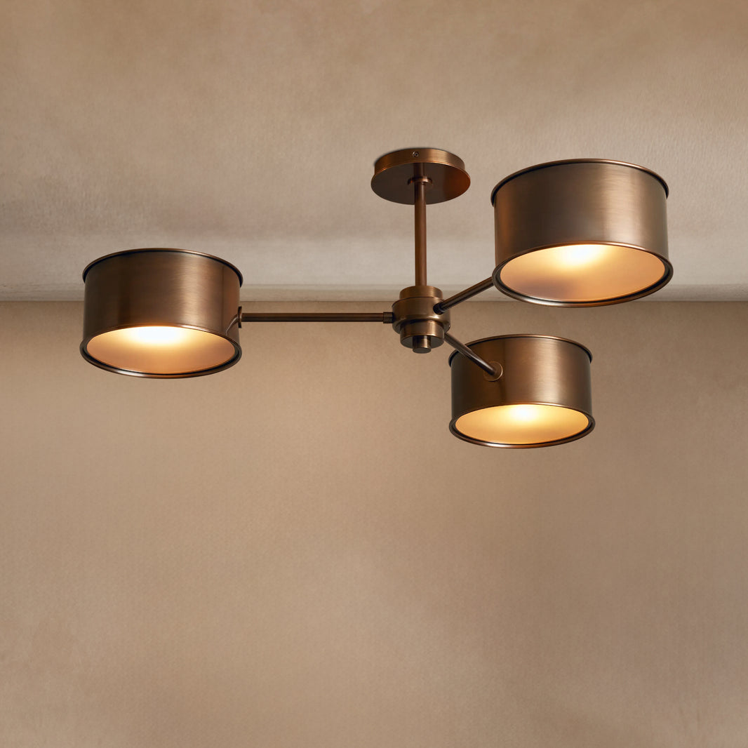 Doriselle Metal Flush Mount