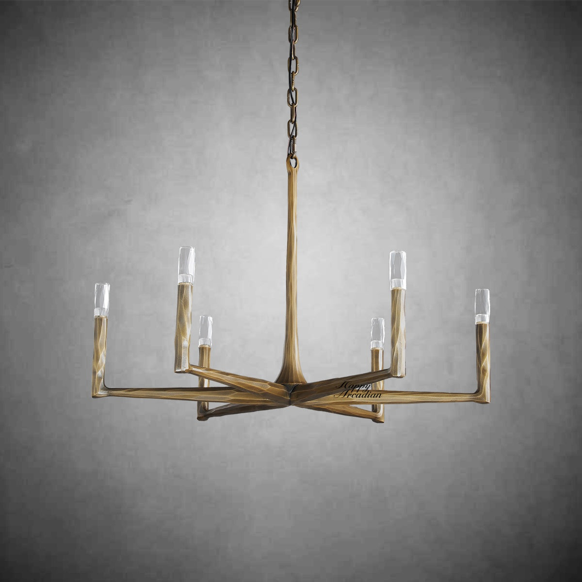 Briony Forged Round Chandelier 36''48"60''72''