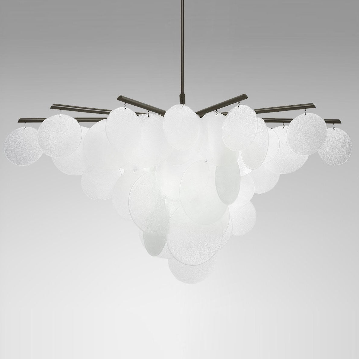 Ella Glass Pendant 46.9" 62.6"