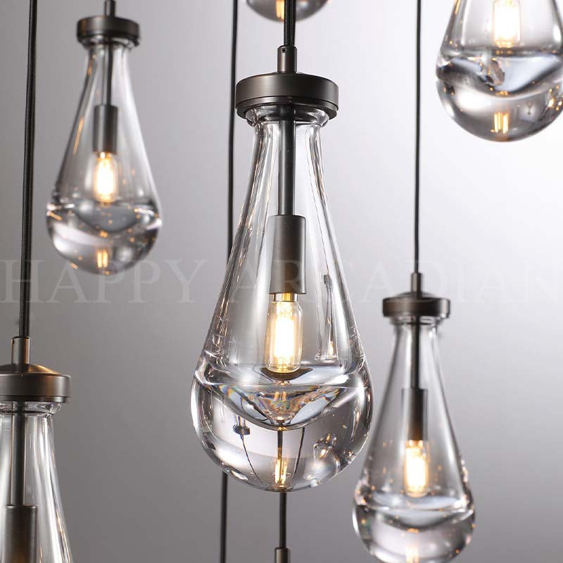 HA Raindrop Round Chandelier 47",21-Lights