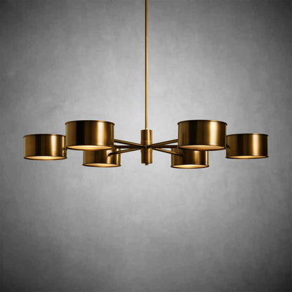 Doriselle Metal Round Chandelier