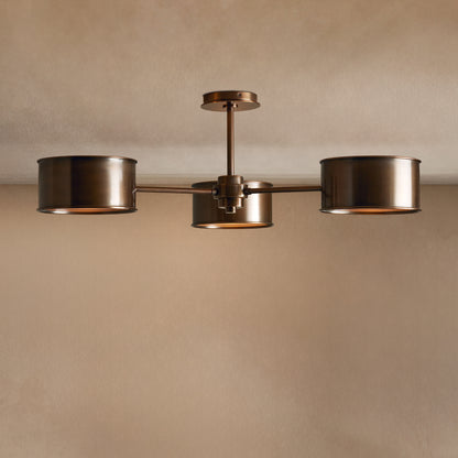 Doriselle Metal Flush Mount