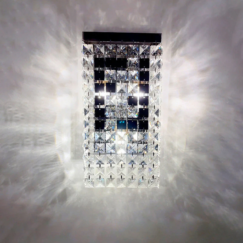 Modern Crystal Wall Sconce, Wall Light For Bedroom