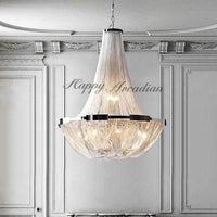 HA Alisa Plated Luxury Chandelier