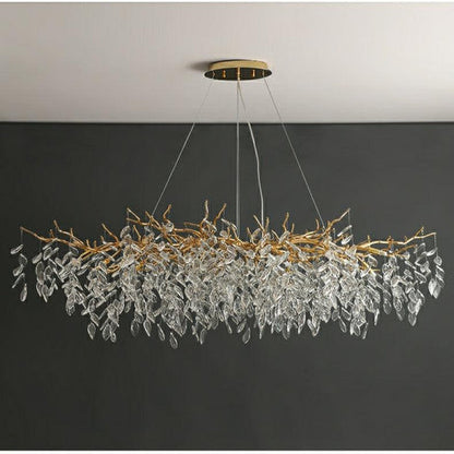 Albero Modern French-Style Branch Crystal Chandelier