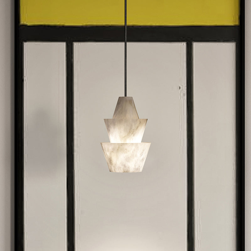 Ellie Alabaster Modern Kitchen Island Pendant Light