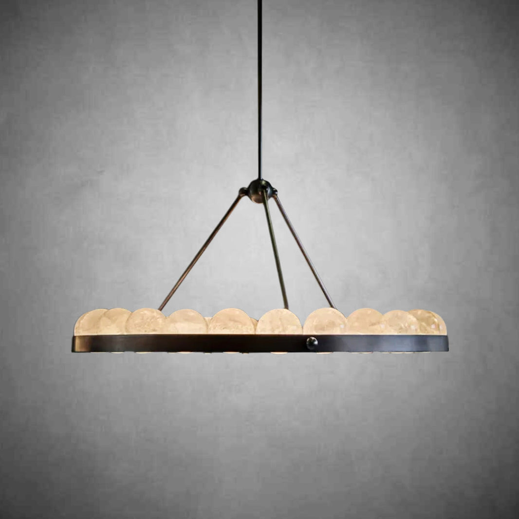 Alabaster Suter Chandelier