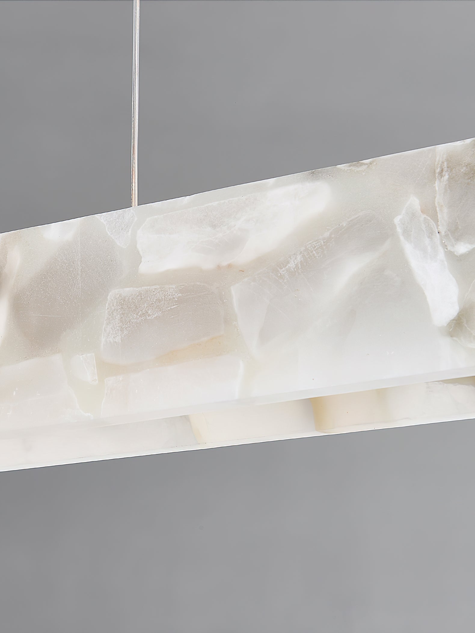 Alabaster LED Modern Linear Pendant Light