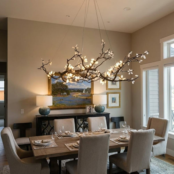 Barhed Tree Branch Chandelier