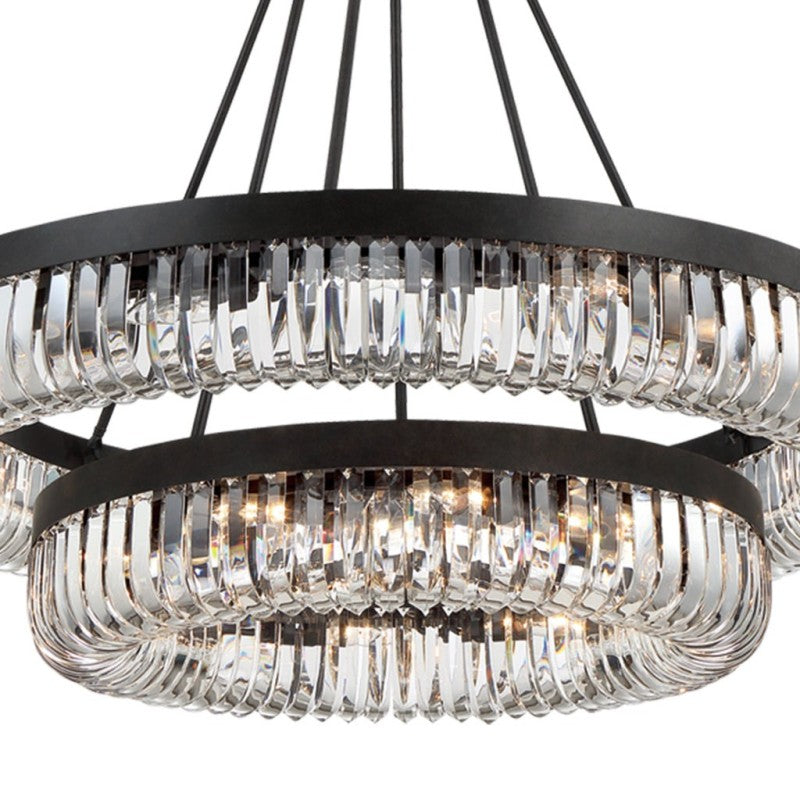 Alice 2-Tier 26 Light Chandelier 42”