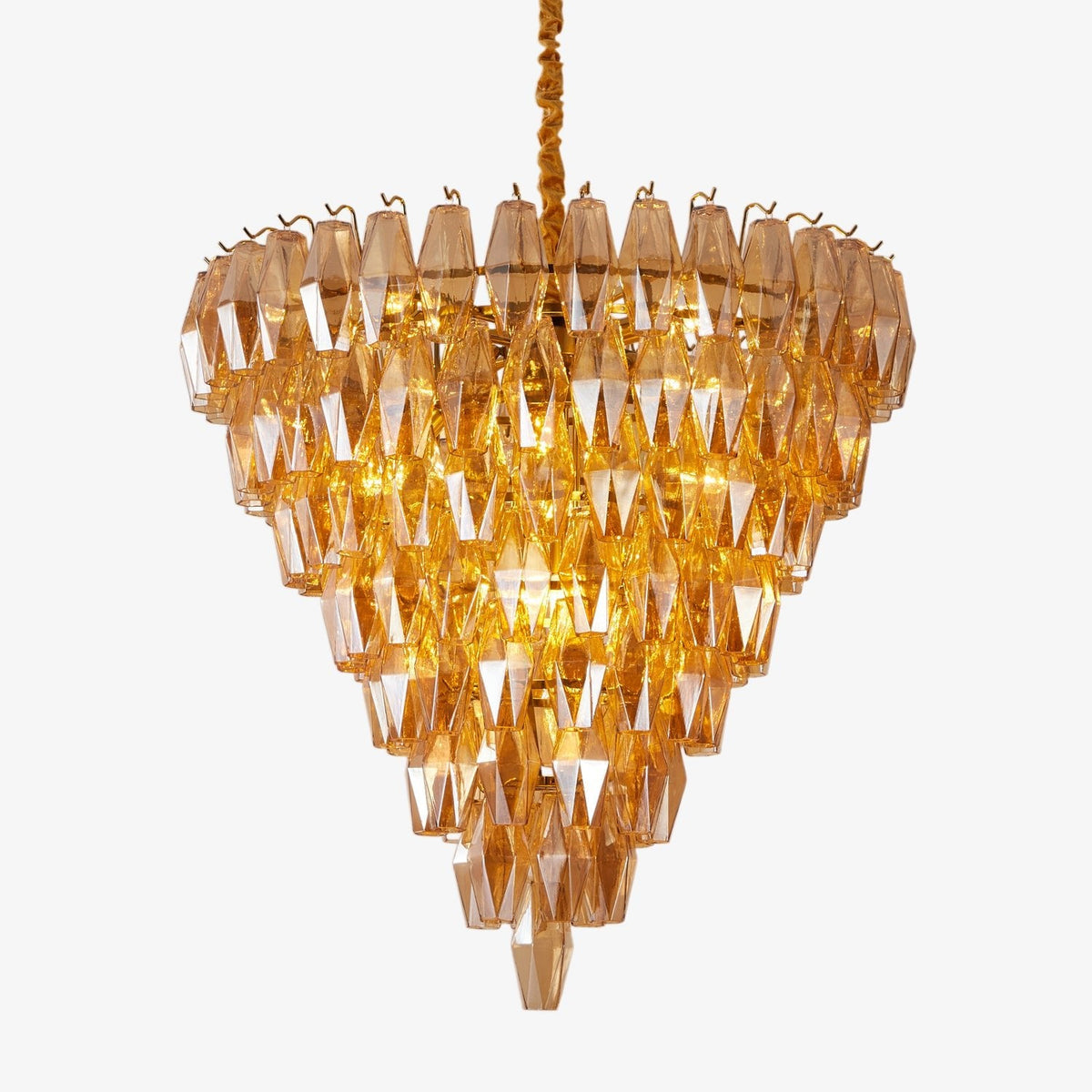 Amber Empire Chandelier - Vakkerlight