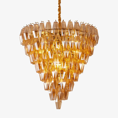 Amber Empire Chandelier - Vakkerlight