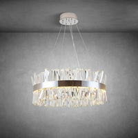 Arsen Crystal Round Chandelier
