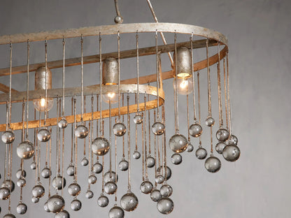 Averline Crystal Ball 7 Light Chandelier
