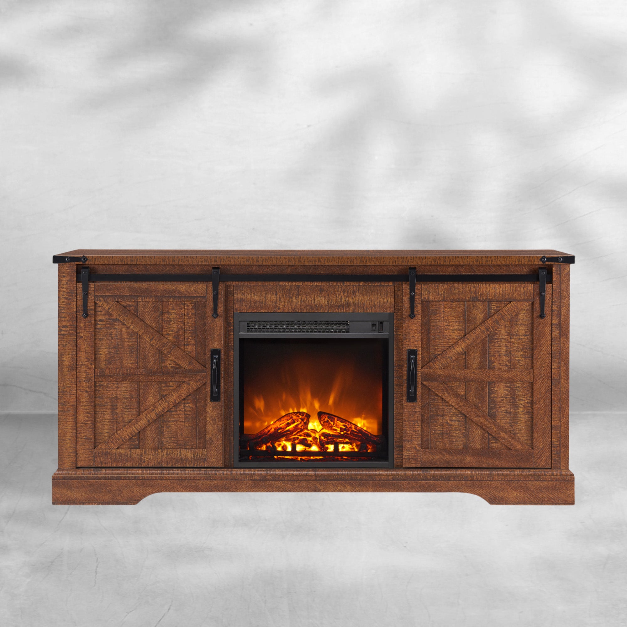 TV Stand with Fireplace for TVs Up To 65 Inch