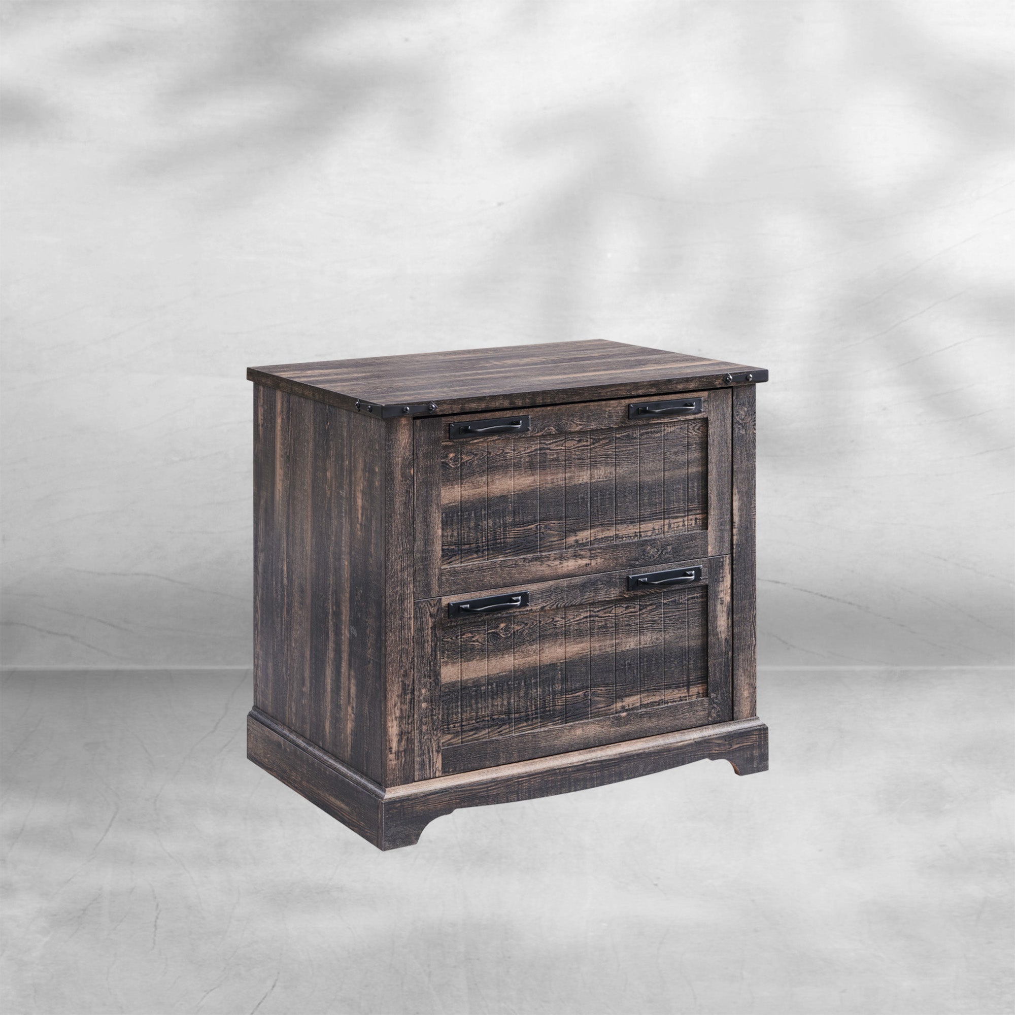 RedLemon Farmhouse 2-Drawer Filing Cabinet