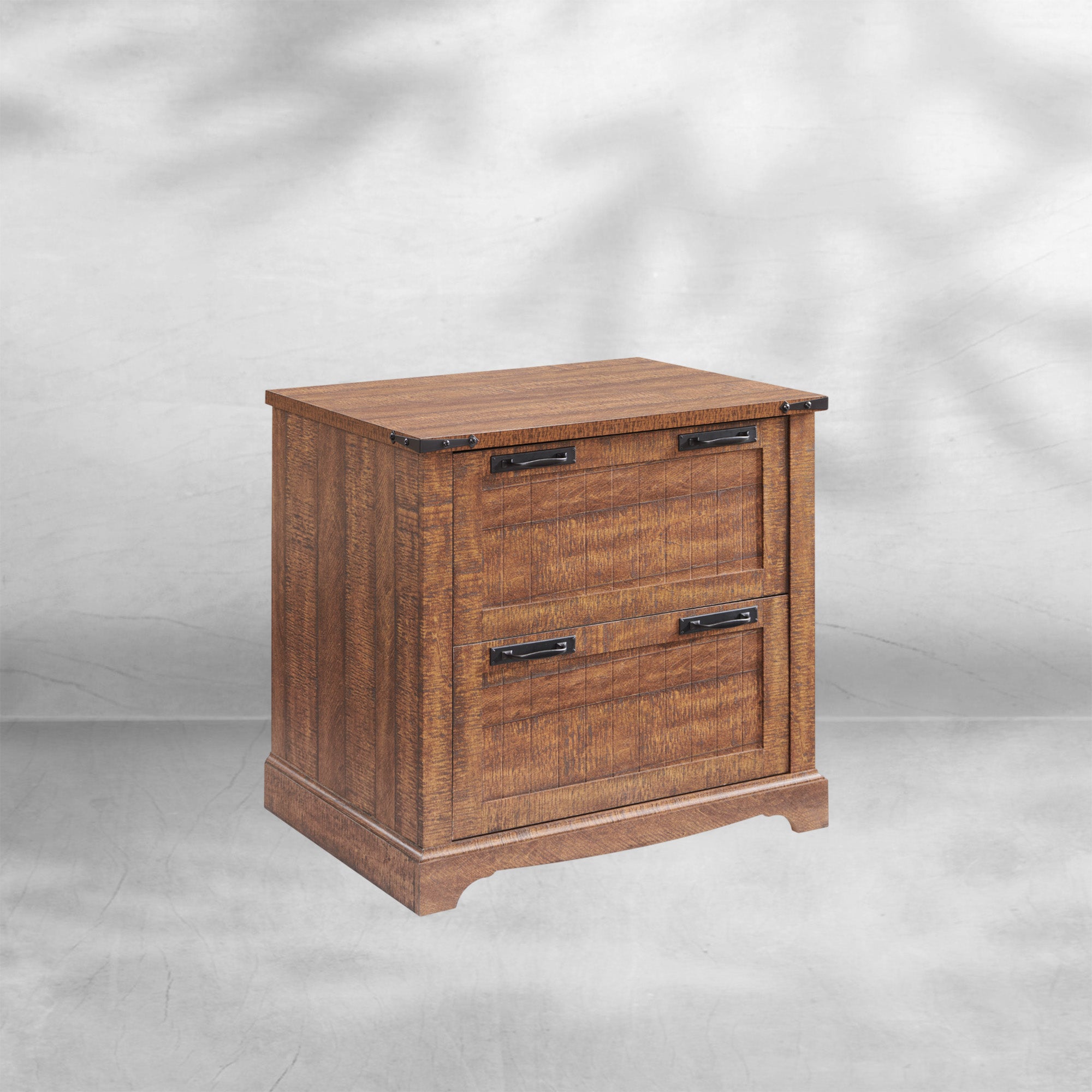RedLemon Farmhouse 2-Drawer Filing Cabinet