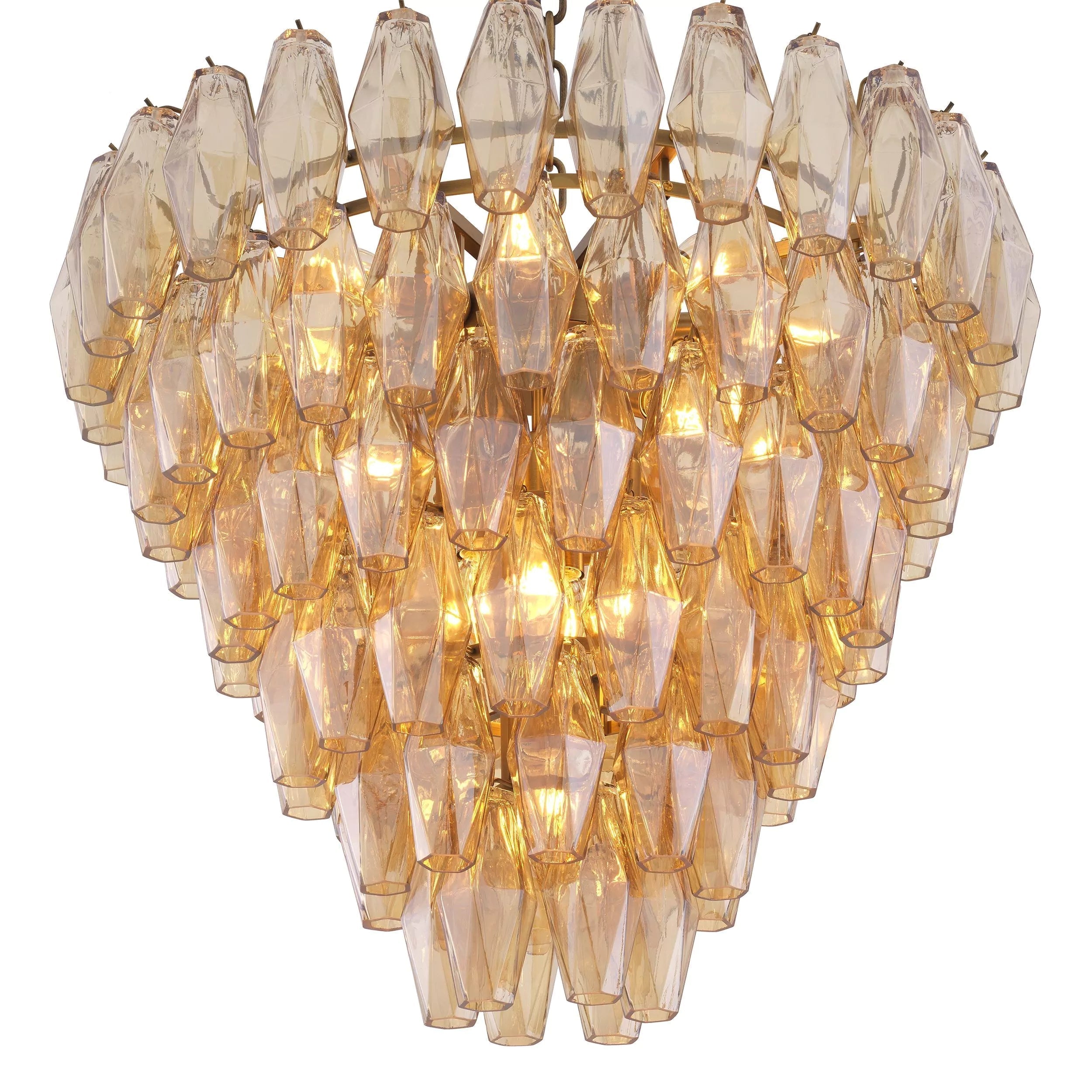 Benini S Modern Chandelier Clear