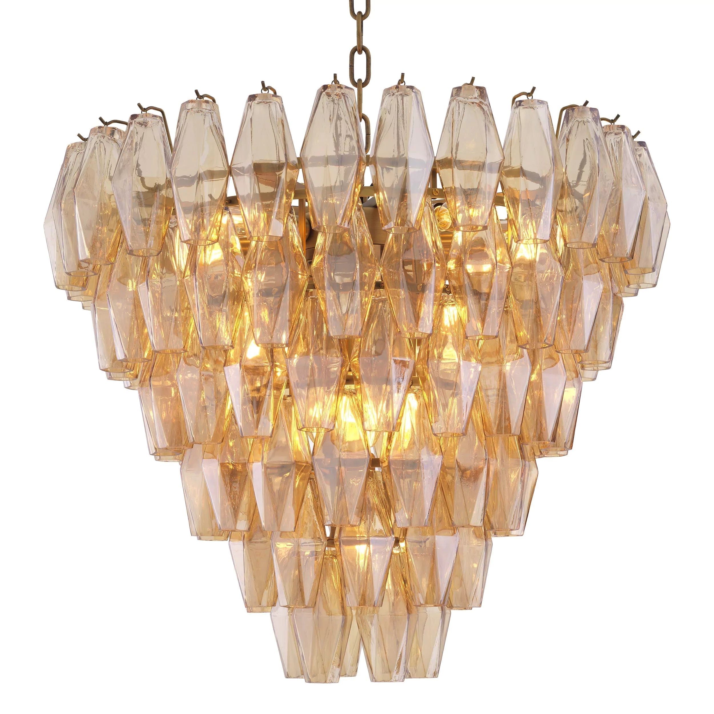 Benini S Modern Chandelier Clear