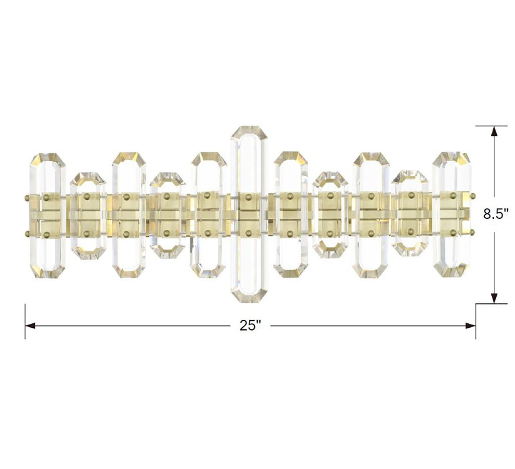 Balton 3 Light Bath Wall Sconce