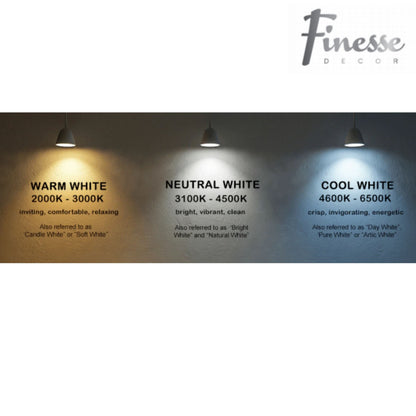 Bucharest LED Chandelier Black