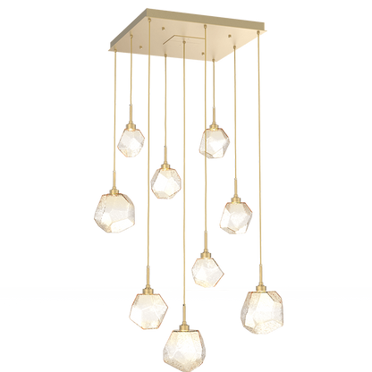 Art Twisted Square Chandelier