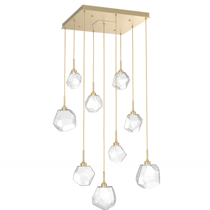 Art Twisted Square Chandelier