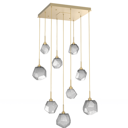 Art Twisted Square Chandelier