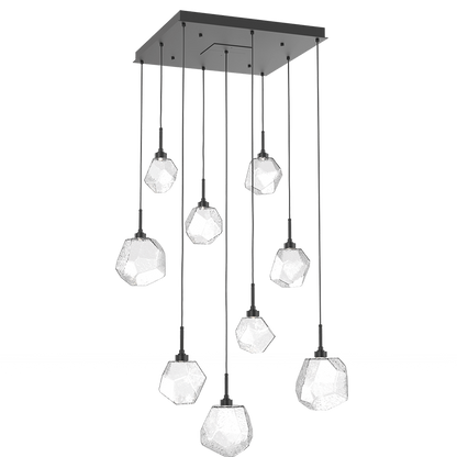 Art Twisted Square Chandelier