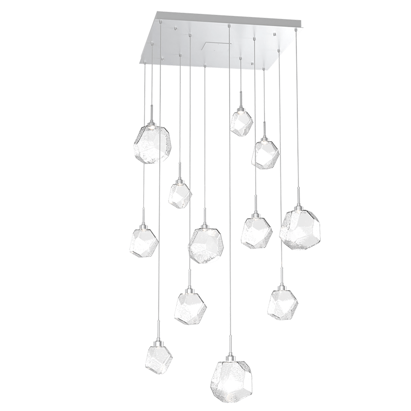 Art Twisted Square Chandelier