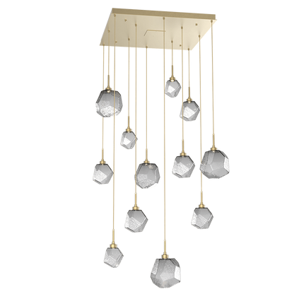 Art Twisted Square Chandelier